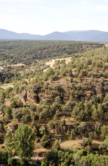 Fototapeta na wymiar Mountain of Pedraza