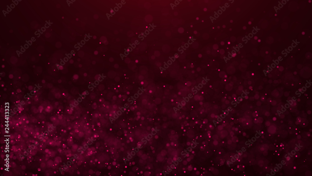 Poster dust particles. abstract background of particles. 3d rendering. dots background. futuristic digital 