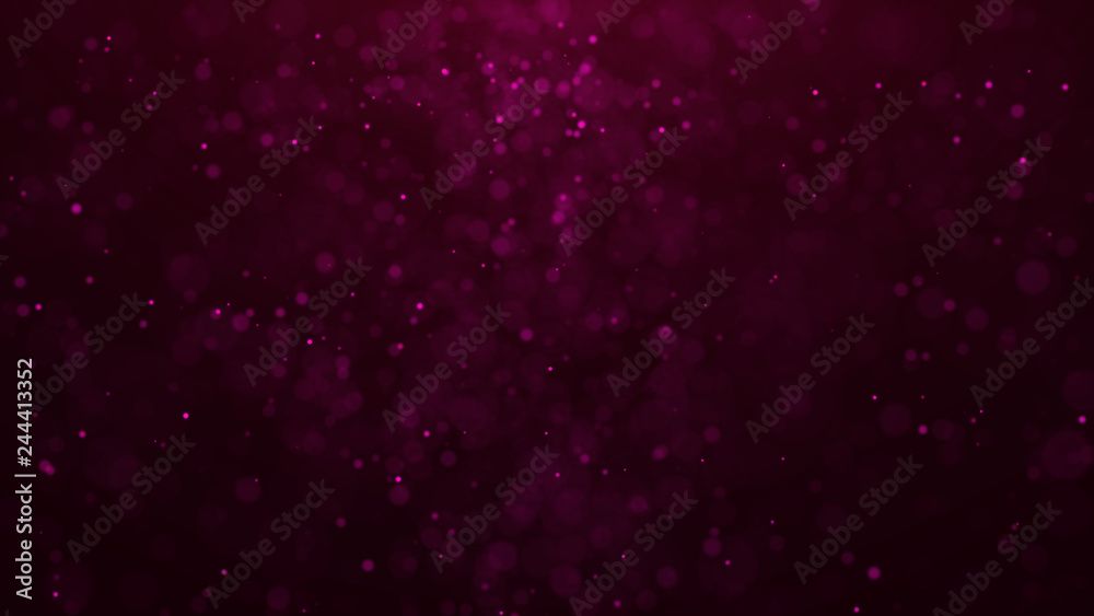 Poster dust particles. abstract background of particles. 3d rendering. dots background. futuristic digital 