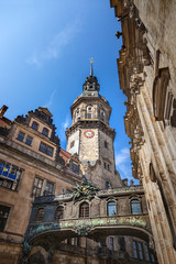 Fototapeta na wymiar Cathedral of the Holy Trinity or Hofkirche