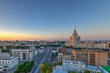 Naklejka premium Moscow Skyline - Russia