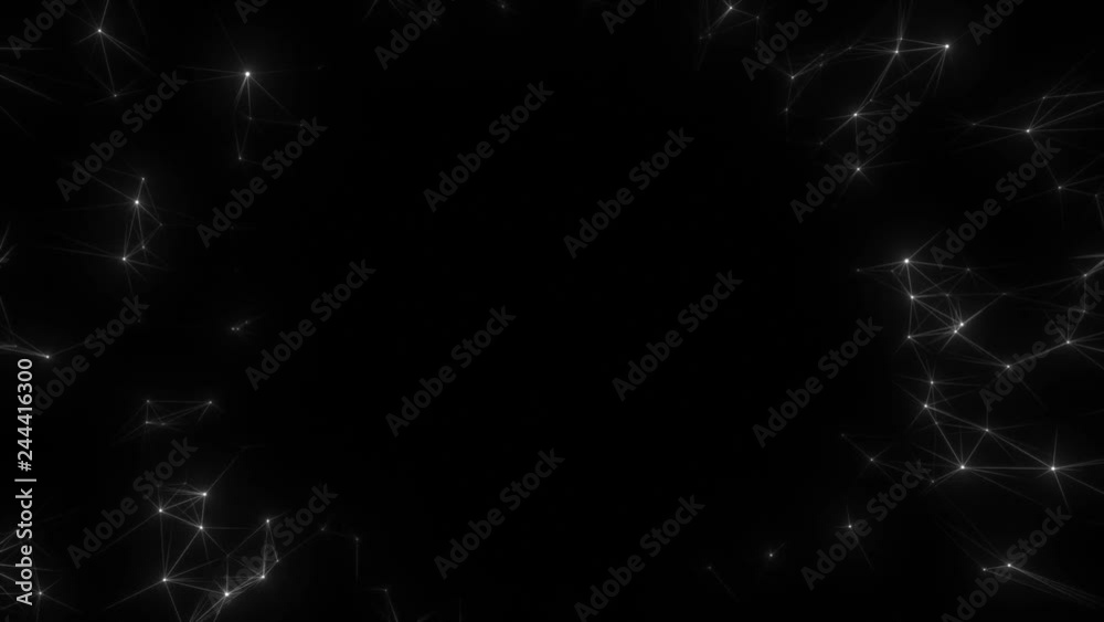 Poster star frame.flying in a fantasy abstract science, technology and engineering motion background. organ