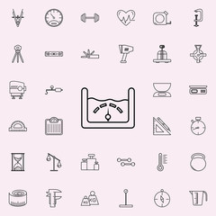 thermometer icon. Measuring Instruments icons universal set for web and mobile