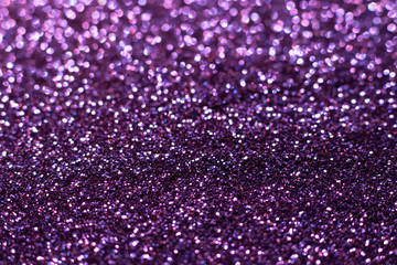Blue glitter texture. Festive sparkling sequins background closeup. Wpaper for Valentine, New Year or Christmas Holidays