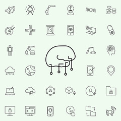 robot icon. New Technologies icons universal set for web and mobile