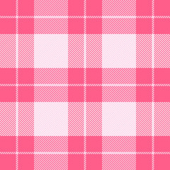 Valentines day Tartan plaid. Pattern Scottish cage