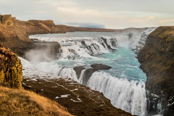 Gullfoss Waterfall