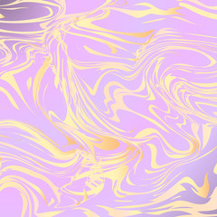 Fototapeta premium Watercolor or oil painting abstract background. Marble backdrop. Liquid flow effect. Vector illustration.