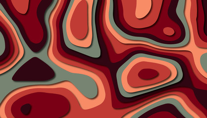 Abstract paper carve template background,for book cover.