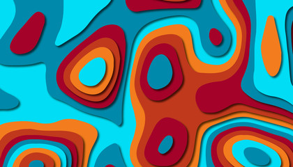 Abstract paper carve template background,for book cover.