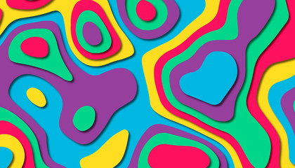 Abstract paper carve template background,for book cover.