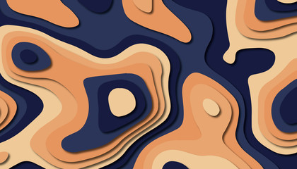 Abstract paper carve template background,for book cover.