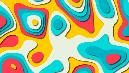 Abstract paper carve template background,for book cover.