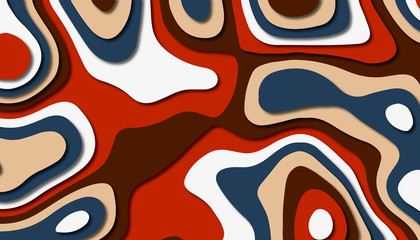 Abstract paper carve template background,for book cover.