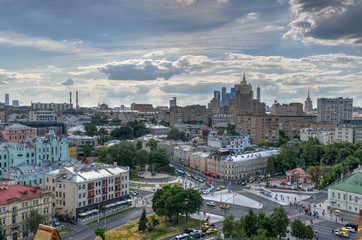 Obraz premium Moscow Skyline - Russia