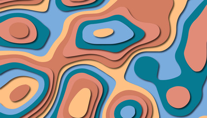 Abstract paper carve template background,for book cover.