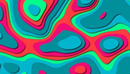 Abstract paper carve template background,for book cover.