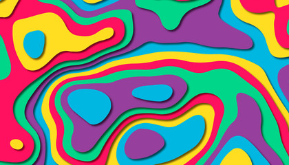 Abstract paper carve template background,for book cover.