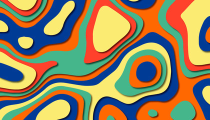 Abstract paper carve template background,for book cover.