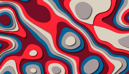 Abstract paper carve template background,for book cover.