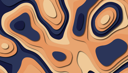 Abstract paper carve template background,for book cover.