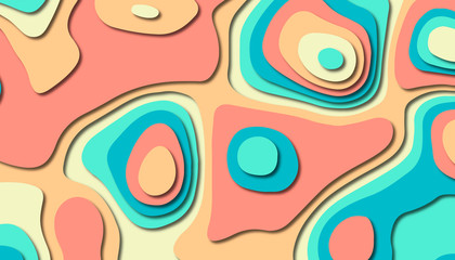 Abstract paper carve template background,for book cover.