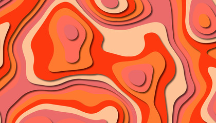 Abstract paper carve template background,for book cover.