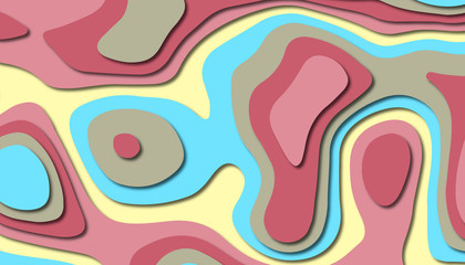 Abstract paper carve template background,for book cover.