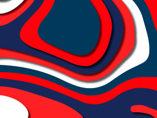 3D abstract background with paper cut shapes.Abstract paper carve template background,for book cover.Paper cut background. Abstract realistic paper decoration for design