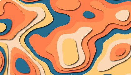 Abstract paper carve template background,for book cover.