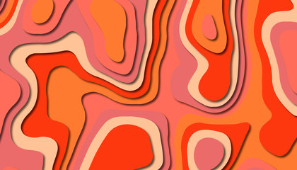 Abstract paper carve template background,for book cover.