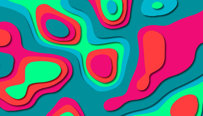 Abstract paper carve template background,for book cover.