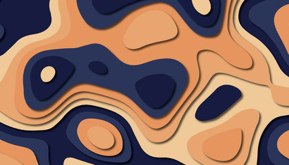 Abstract paper carve template background,for book cover.