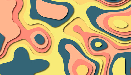 Abstract paper carve template background,for book cover.