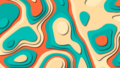 Abstract paper carve template background,for book cover.