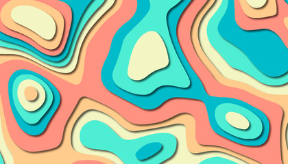 Abstract paper carve template background,for book cover.