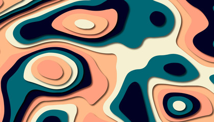 Abstract paper carve template background,for book cover.