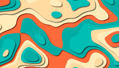 Abstract paper carve template background,for book cover.