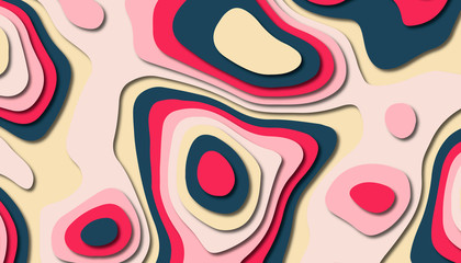 Abstract paper carve template background,for book cover.