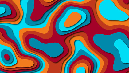 Abstract paper carve template background,for book cover.