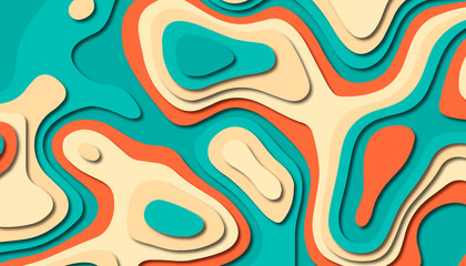 Abstract paper carve template background,for book cover.