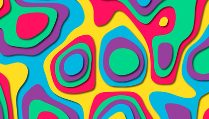 Abstract paper carve template background,for book cover.