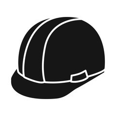 Vector design of headgear and napper symbol. Collection of headgear and helmet stock symbol for web.