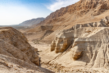 Fototapeta na wymiar canyon in jordan