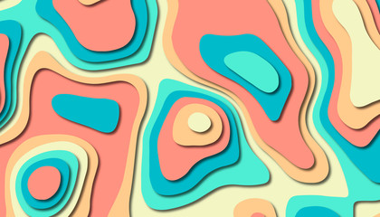 Abstract paper carve template background,for book cover.