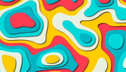 Abstract paper carve template background,for book cover.