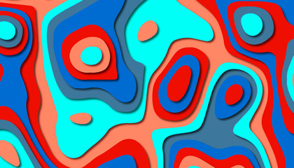 Abstract paper carve template background,for book cover.