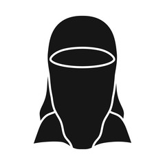 Vector illustration of nation and race  symbol. Collection of nation and user stock vector illustration.