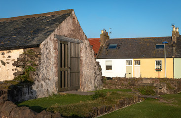 St. Andrew's Old Kirk in North Berwick, Scotland, United Kingdom.  The remains of a 12th Century Chapel.