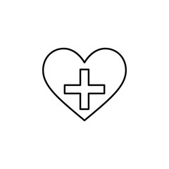 heart flag of Swiss icon. Element of Valentine's Day icon for mobile concept and web apps. Detailed heart flag of Swiss icon can be used for web and mobile